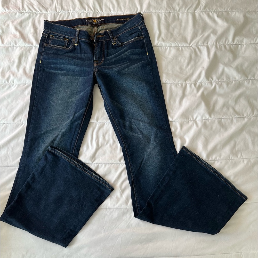 Lucky Brand Women’s Charlie Flare Dark Wash Jeans 2/26